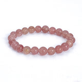 all 8mm bracelets of quartz and jasper